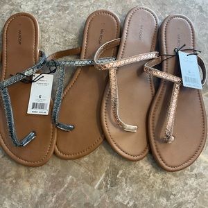 ✨ Women’s Embellished Sandal Bundle Size 11✨